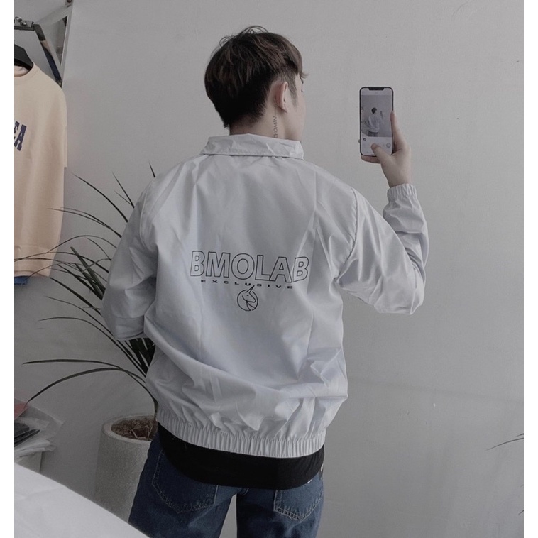 ÁO KHOÁC DÙ 2 LỚP BMOLAB FORM UNISEX NAM NỮ (kèm ảnh thật)