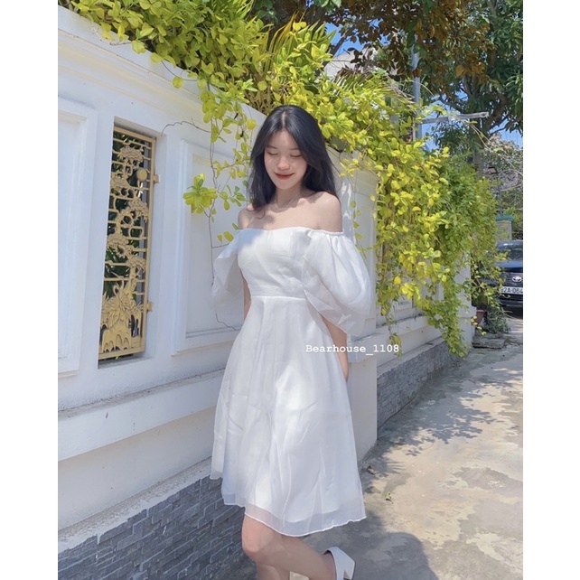 ❌ Đầm Váy trắng tiểu thư * CANDY * kỷ yếu
