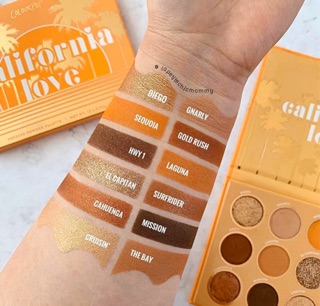 Bảng Phấn mắt Colourpop California Love