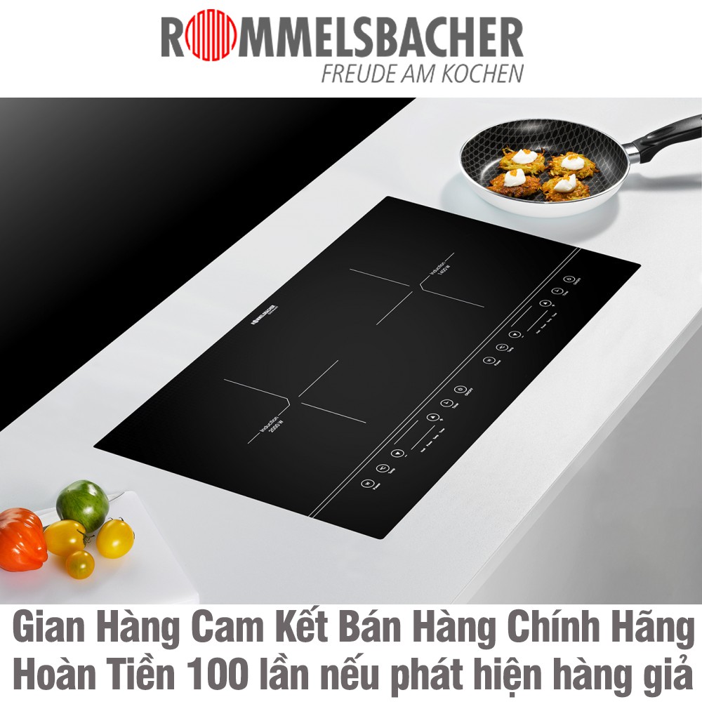 Bếp Từ Âm Đôi CHLB Đức Rommelsbacher mã số EBC 3430/IN - Nhập khẩu Nguyên Chiếc