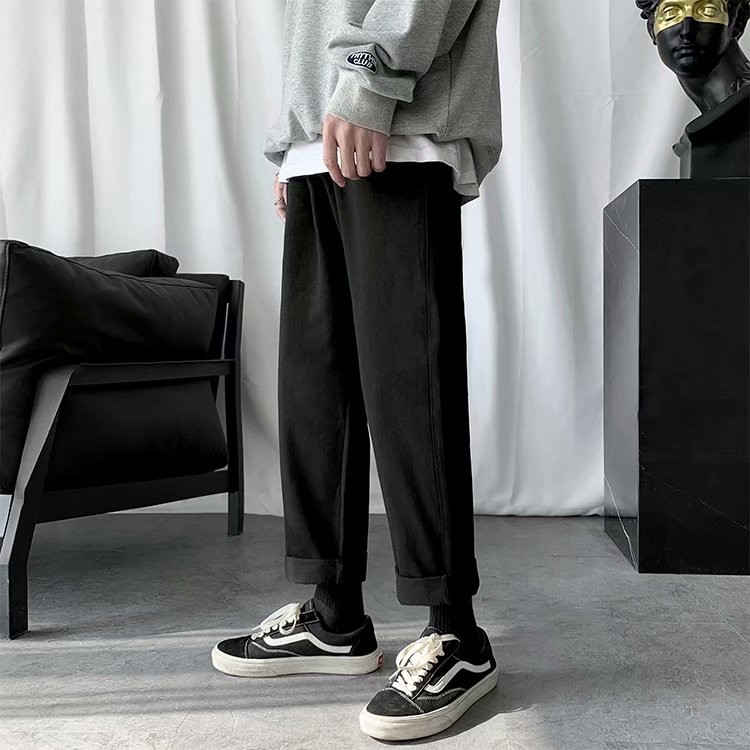 Quần ống rộng Màu Sắc Đơn Giản Cho Nam size S-5XL