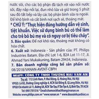 Bình tập uống Philips Avent SCF551.03 (Từ 6 tháng)
