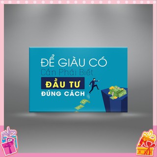 Tranh canvas tạo động lực ”Để giàu có cần phải biết đầu tư đúng cách” W5756 - Tranh Tạo Động Lực