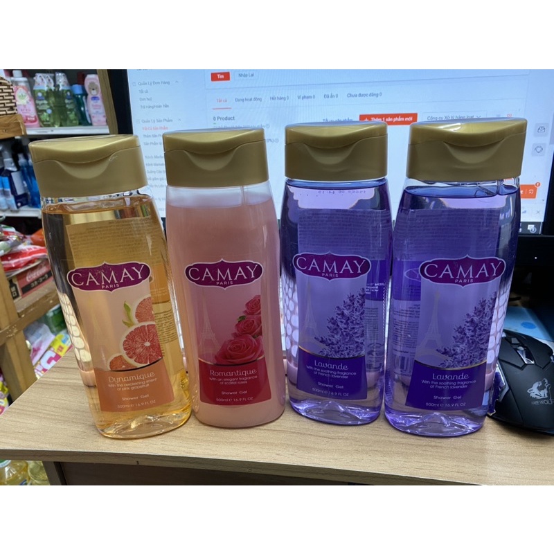sữa tắ Camay 500ml