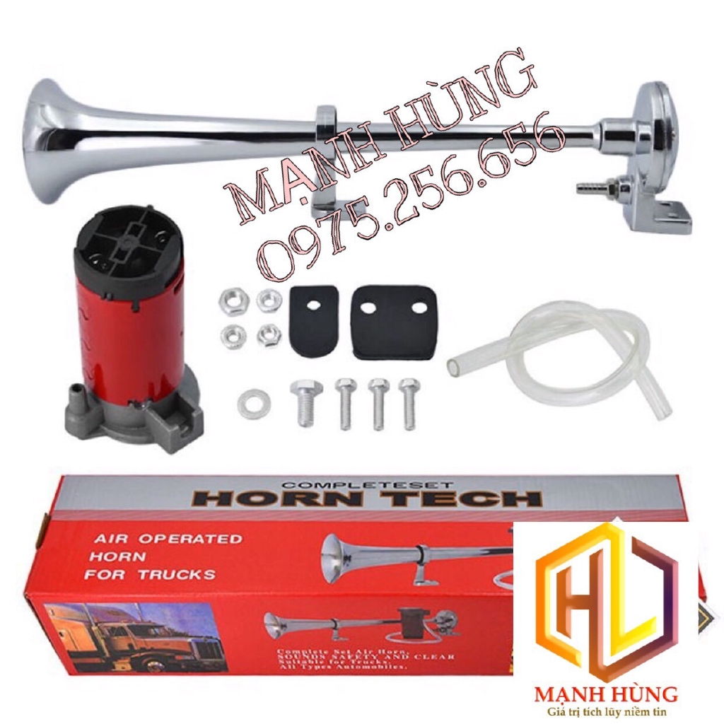 Còi hơi kèn hơi Còi Sinh hơi khủng cho mọi loại xe ô tô, xe máy, xe đạp điện tự chế