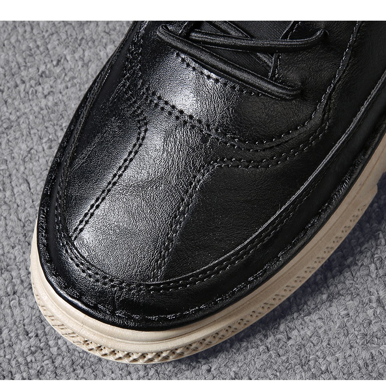 Elegant Italian style rubber sole leather shoes for men | BigBuy360 - bigbuy360.vn