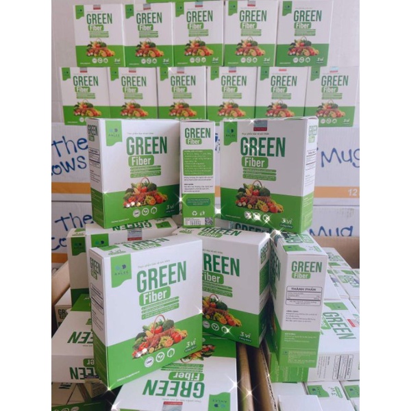 Chất xơ tự nhiên Green Fiber xanh sạch | Thế Giới Skin Care