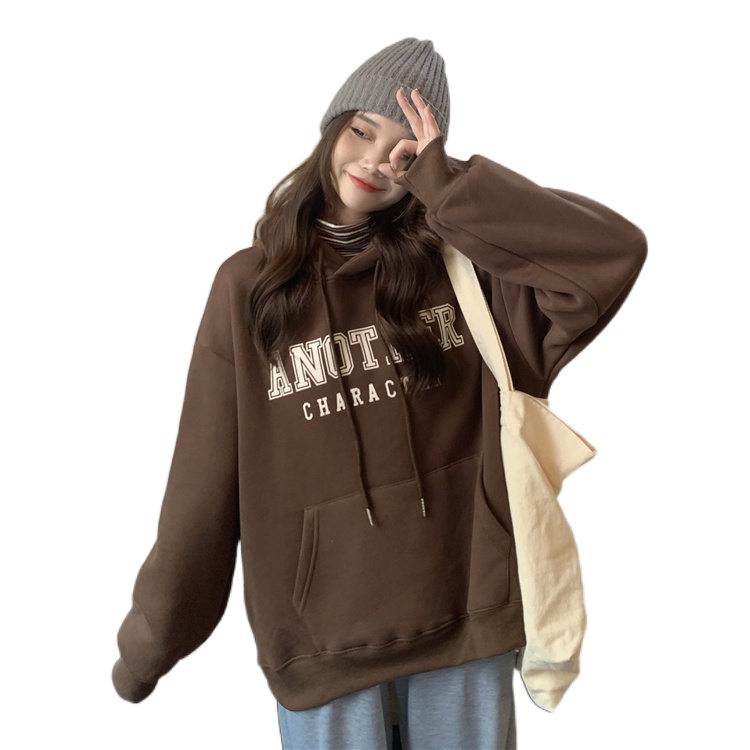 Áo hoodie Perty dáng rộng thời trang phong cách Hàn Quốc cá tính cho nữ