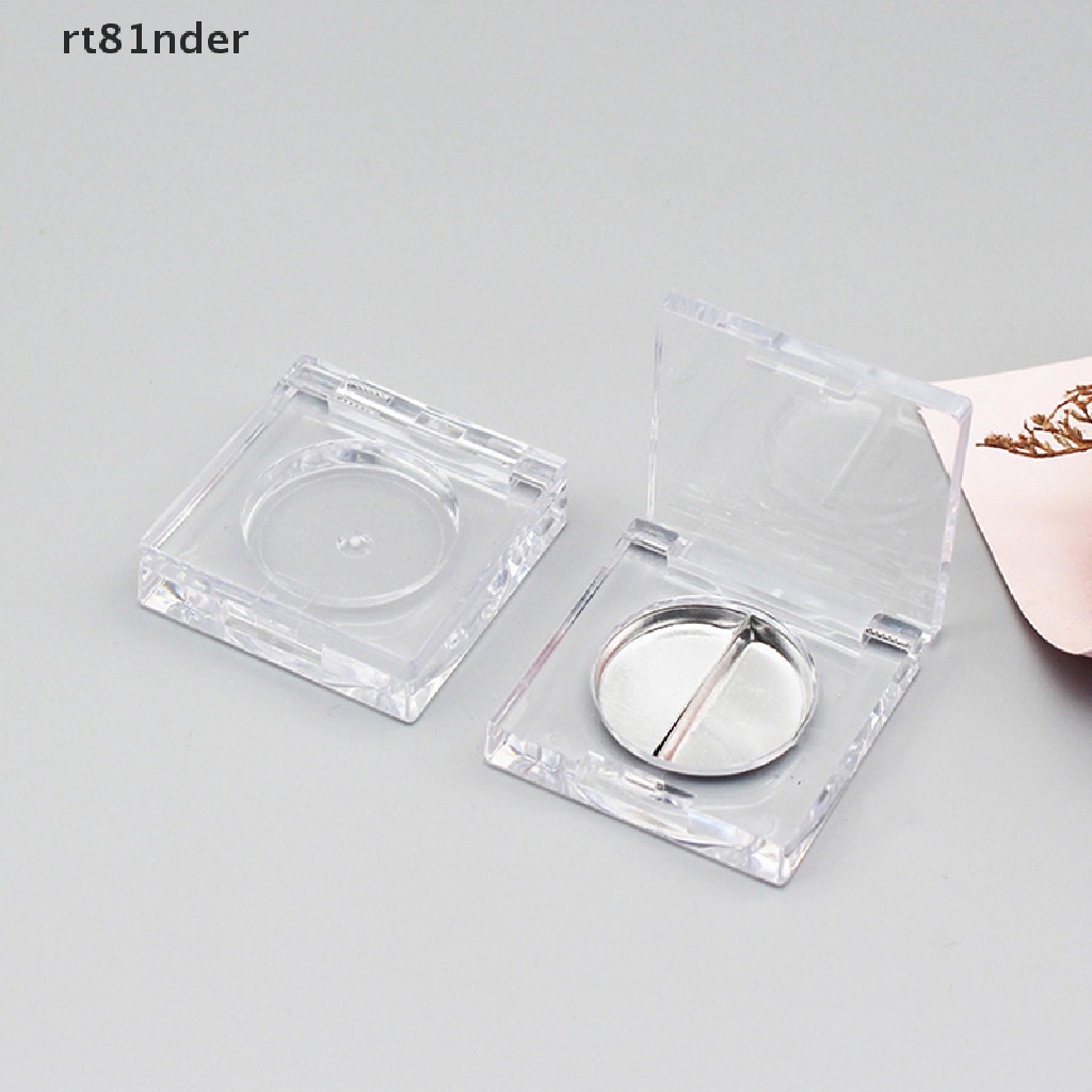Hộp Đựng Phấn Mắt Rỗng Hình Vuông Bằng Nhựa Trong Suốt Ốp
