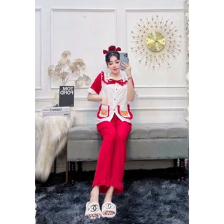 Đồ bộ lụa kate tiểu thư