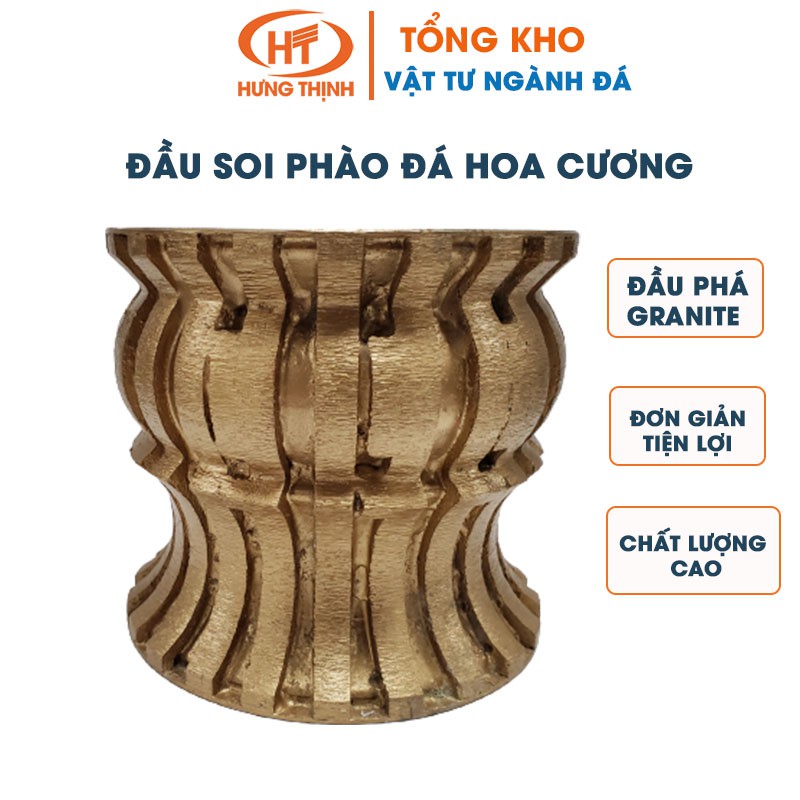 Đầu soi phào đá hoa cương- Đầu phá granite
