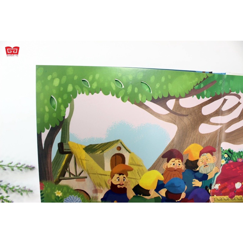 Sách - Lật Mở Xuyên Thấu - Bí Mật Phía Sau Trang Sách - Nàng Bạch Tuyết