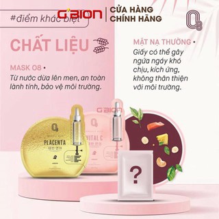 MẶT NẠ NÂNG CƠ TRẺ HOÁ O8, LUXURY GIRL, NPP GBION