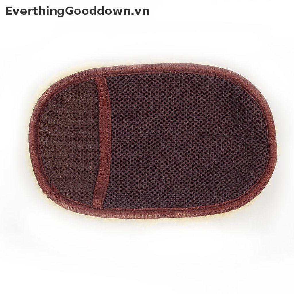 Everthinggooddown Găng Tay Lông Cừu Siêu Mềm Vệ Sinh Xe Hơi