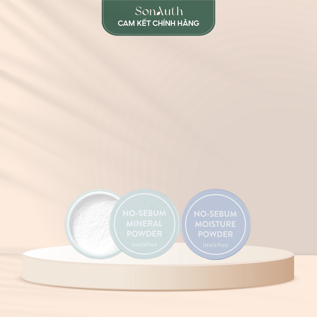 Phấn phủ dạng bột Innisfree No-Sebum Powder 5g (New)