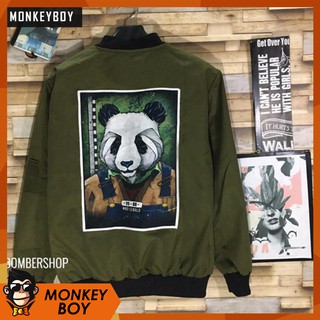 [Ảnh thật 100%] Áo khoác Bomber WANTED.PD (hàng design cao cấp) [Monkeyboy]