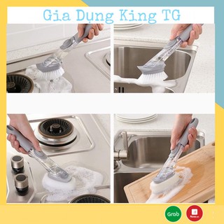 Cọ rửa chén bát đa năng, có vòi xịt nước rửa chén thông minh - king