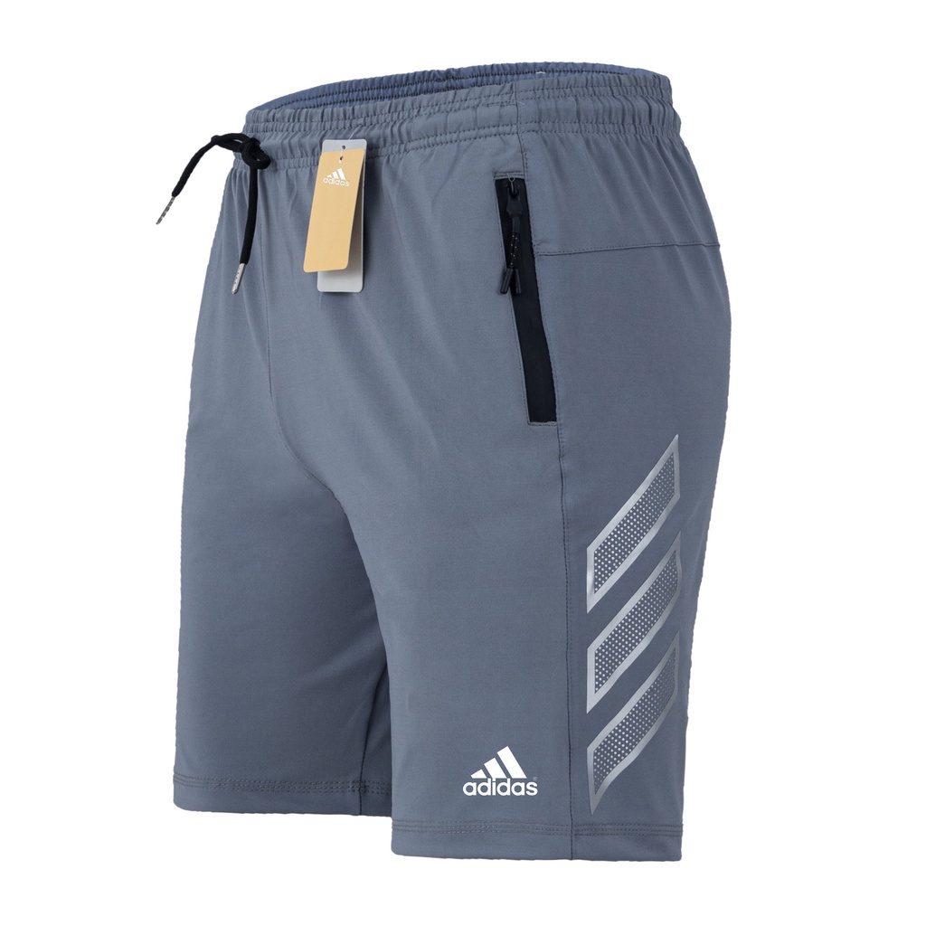 Quần đùi nam thể thao chất liệu thun poly co giãn thoáng mát tập gym chạy bộ dạo phố mặc ở nhà Q132