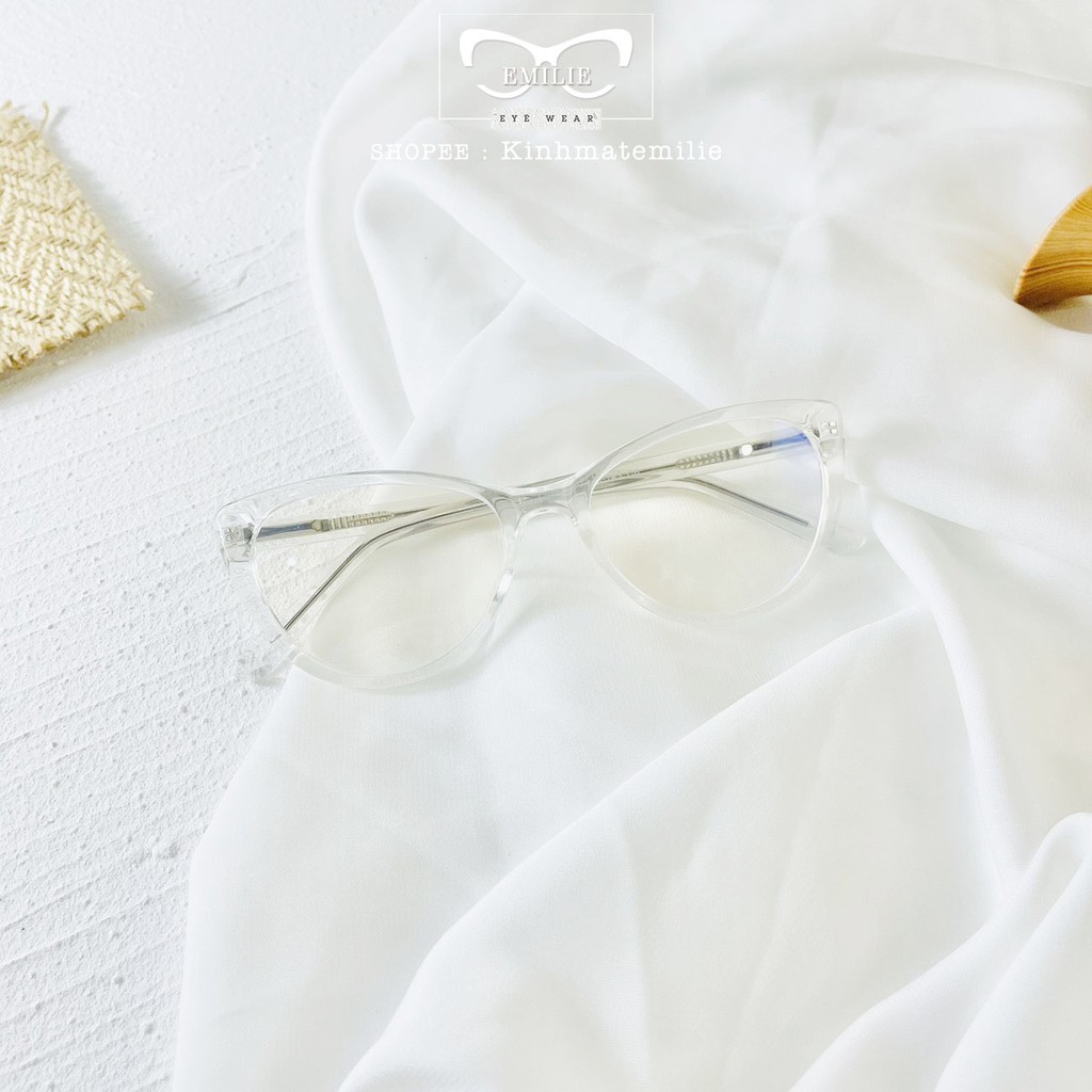 Kính mắt mèo nhựa dẻo càng gập lò xo Emilie eyewear phụ kiện thời trang 8013 | BigBuy360 - bigbuy360.vn