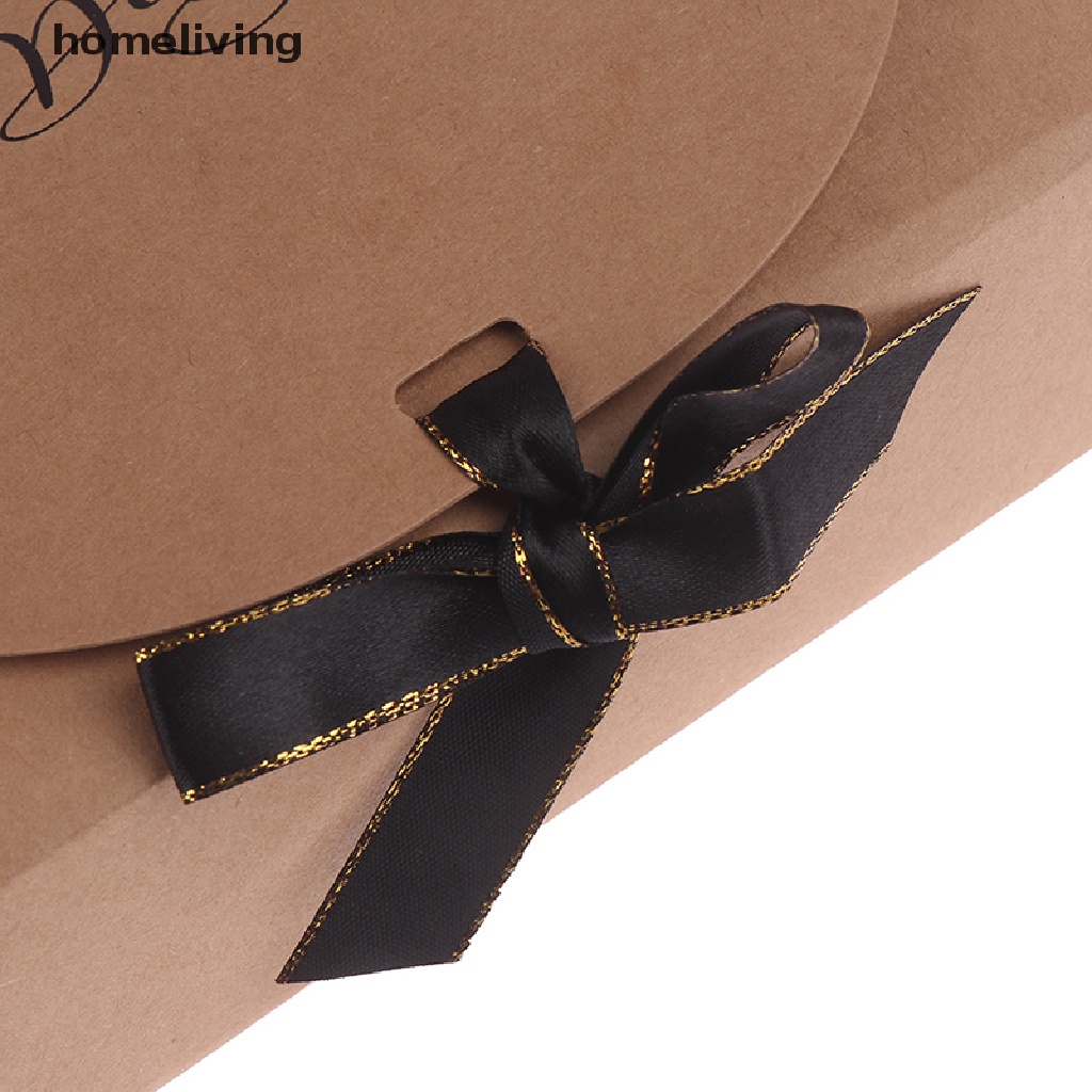Hộp Giấy Kraft Đựng Kẹo Họa Tiết Đá Hoa Cương Sáng Tạo DIY