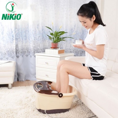 [Mã 254FMCGSALE giảm 8% đơn 500K] Bồn ngâm chân massage Nhật Bản Nikio NK-192 - Cải thiện giấc ngủ, giảm stress - giá rẻ