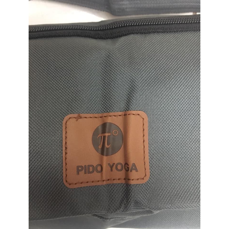 Thảm Yoga Pido 5mm PU Xịn Đài Loan Cao Cấp Tặng Túi ,Dây buộc có logo Pido Chính Hãng Bảo Hành 12 Tháng Tại DELI FITNESS