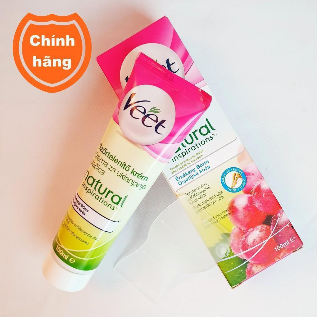 Kem tẩy lông Veet 100ml - Nhập khẩu Pháp | Tẩy lông vùng kín - Triệt lông vĩnh viễn