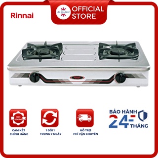 Bếp ga đôi rinnai rv-370 n - ngọn lửa xanh - tiết kiệm gas - hàng chính hãng store
