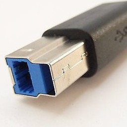cáp máy tính đồng bộ - Cáp USB 3.0 Genuine 5x Dell 1.8m  Type A to B Cable Black for Monitor PN81N