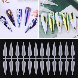 Móng nhọn vỉ tập vẽ  bịch 10 vỉ 240 móng