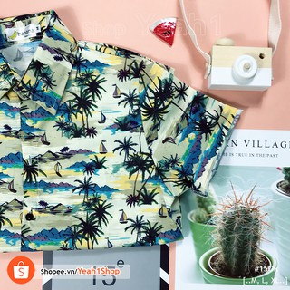 [Yeah1Shop]- Áo sơ mi cây dừa 02 (M, L, XL) (SMHH)