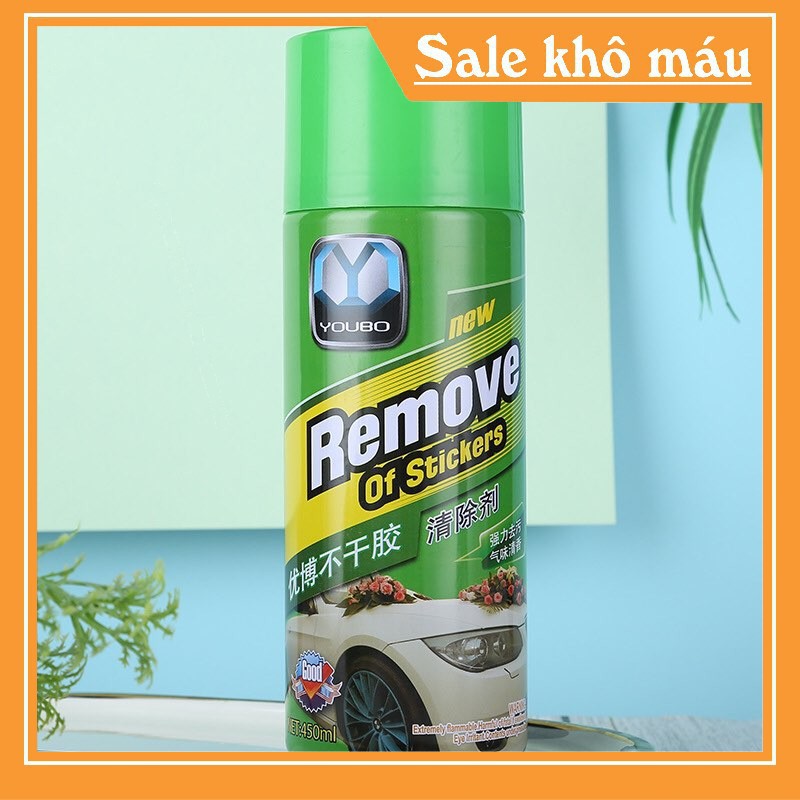 [FREESHIP❤️] CHAI XỊT TẨY KEO BĂNG DÍNH REMOVE 450ML ĐA NĂNG