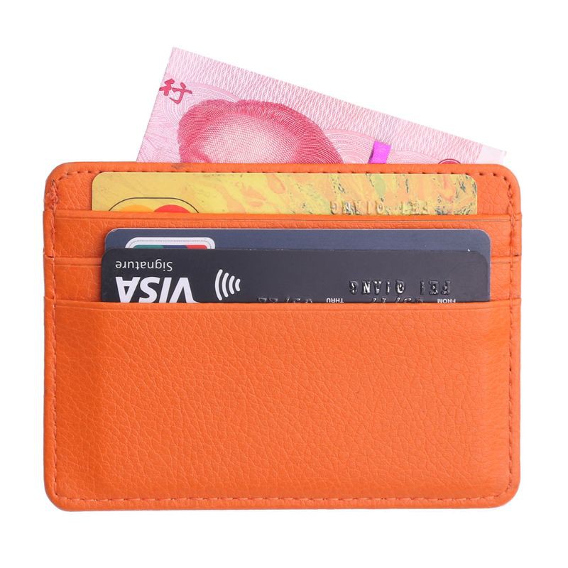 Ví đựng thẻ bằng da mỏng cho nam