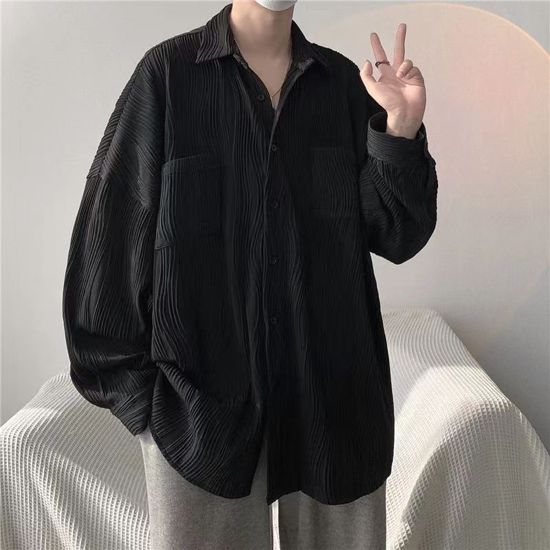 Áo Sơ Mi Nam Nữ Dài Tay Áo Sơ Mi Tay Dài Màu Trơn Thiết Kế Đơn Giản Thời Trang Hàn Quốc Cao Cấp Cho Nam Và Nữ Áo Sơ Mi Nam Dài Tay Dáng Rộng Phong Cách Hàn Quốc Mớiáo sơ mi hoạ tiết