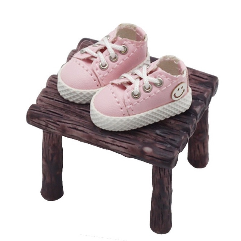 Giày Boot Cho Búp Bê Ob11 1 / 12 Bjd 2.5x1.1cm
