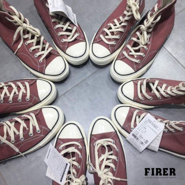 Converse classic hồng đất