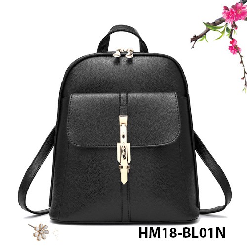 Balo thời trang, balo nữ, balo da cao cấp DT BL01N