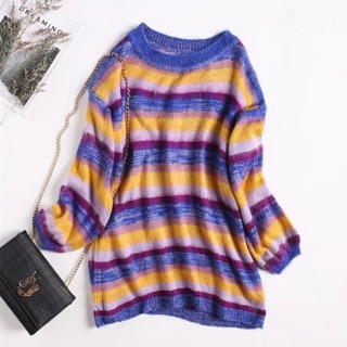 Áo len oversize Dương Mịch
