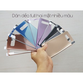 Bộ dán dẻo 2 mặt full màn hình Samsung Note 8 cao cấp