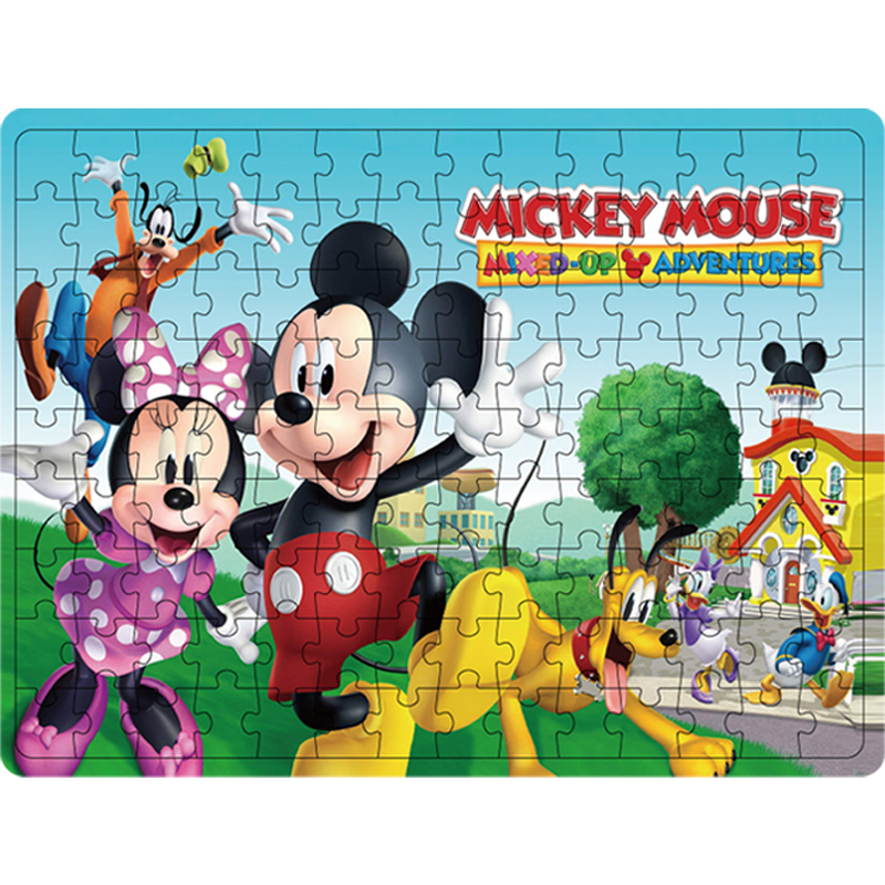 Bộ đồ chơi xếp hình DISNEY 126 chi tiết vui nhộn cho bé 3-10 tuổi