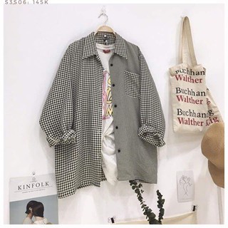 Áo sơ mi kẻ siêu xinh s3s06