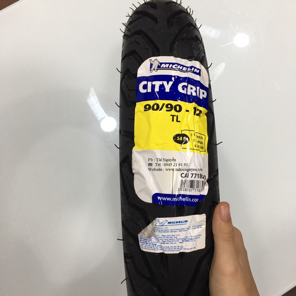 CẶP VỎ MICHELIN CITY GRIP DÀNH CHO HONDA LEAD 90/90-12 VÀ 100/90-10