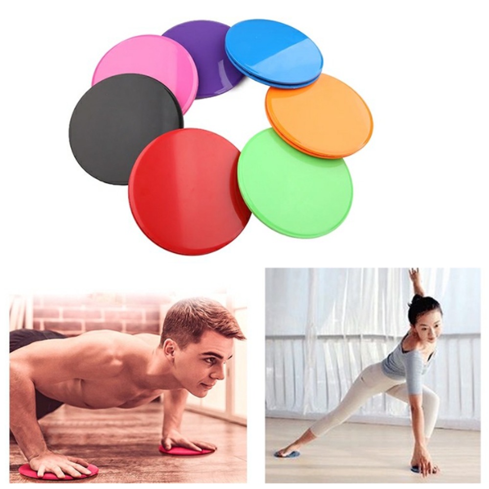 Đĩa trượt hỗ trợ tập Yoga - Bộ 2 đĩa trượt tập yoga tại nhà