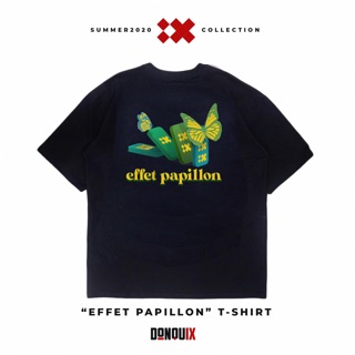 Effet Papillon tee đen