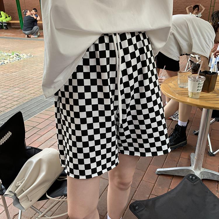 Quần short thể thao lưng cao dáng rộng thiết kế mới thời trang mùa hè dành cho nữ 2021