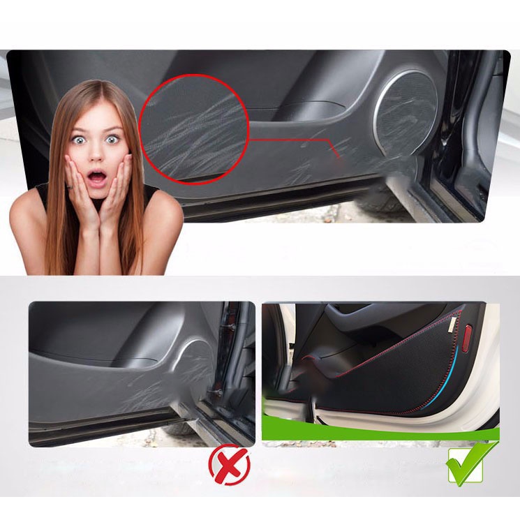 Thảm cánh cửa Xpander Tapli chống trầy xước cửa ô tô