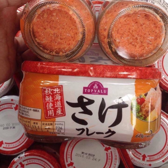 Ruốc cặp cá hồi Topvalu