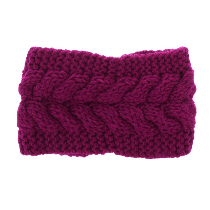 Băng Đô Dệt Kim Đính Hoa 9 Màu Thời Trang Mùa Đông Cho Nữ