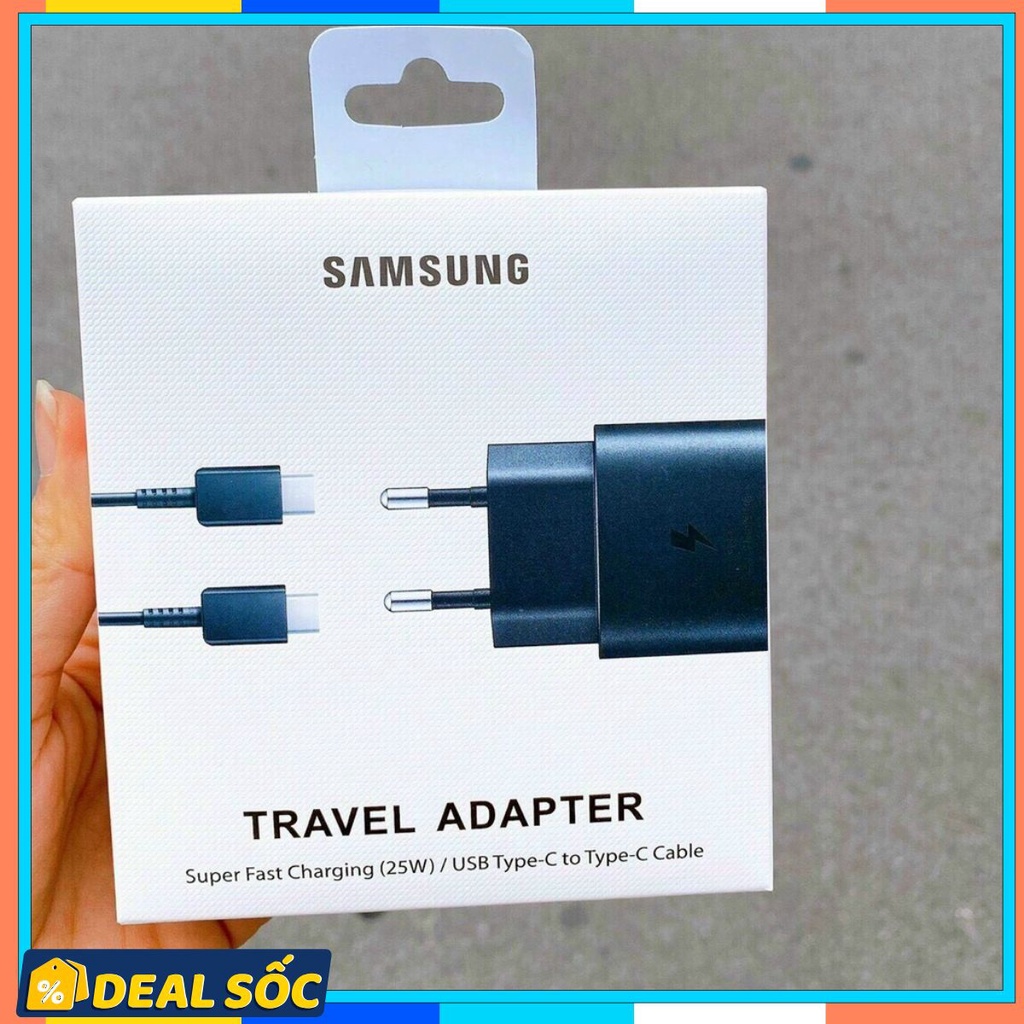 [HÀNG CAO CẤP] Bộ Sạc Nhanh SamSung USB -Type C SamSung Travel Adapter 45w Chuẩn PD Cho Note 20, S20