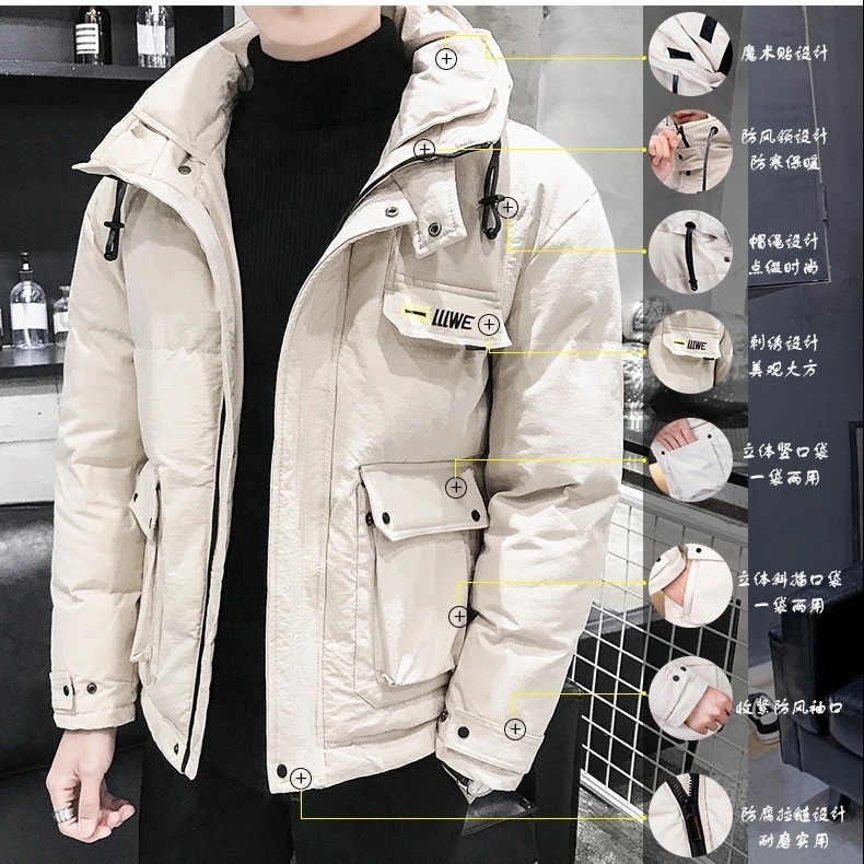 Áo phao nam hàng cao cao cấp mẩu mới hàng Nk QCCC